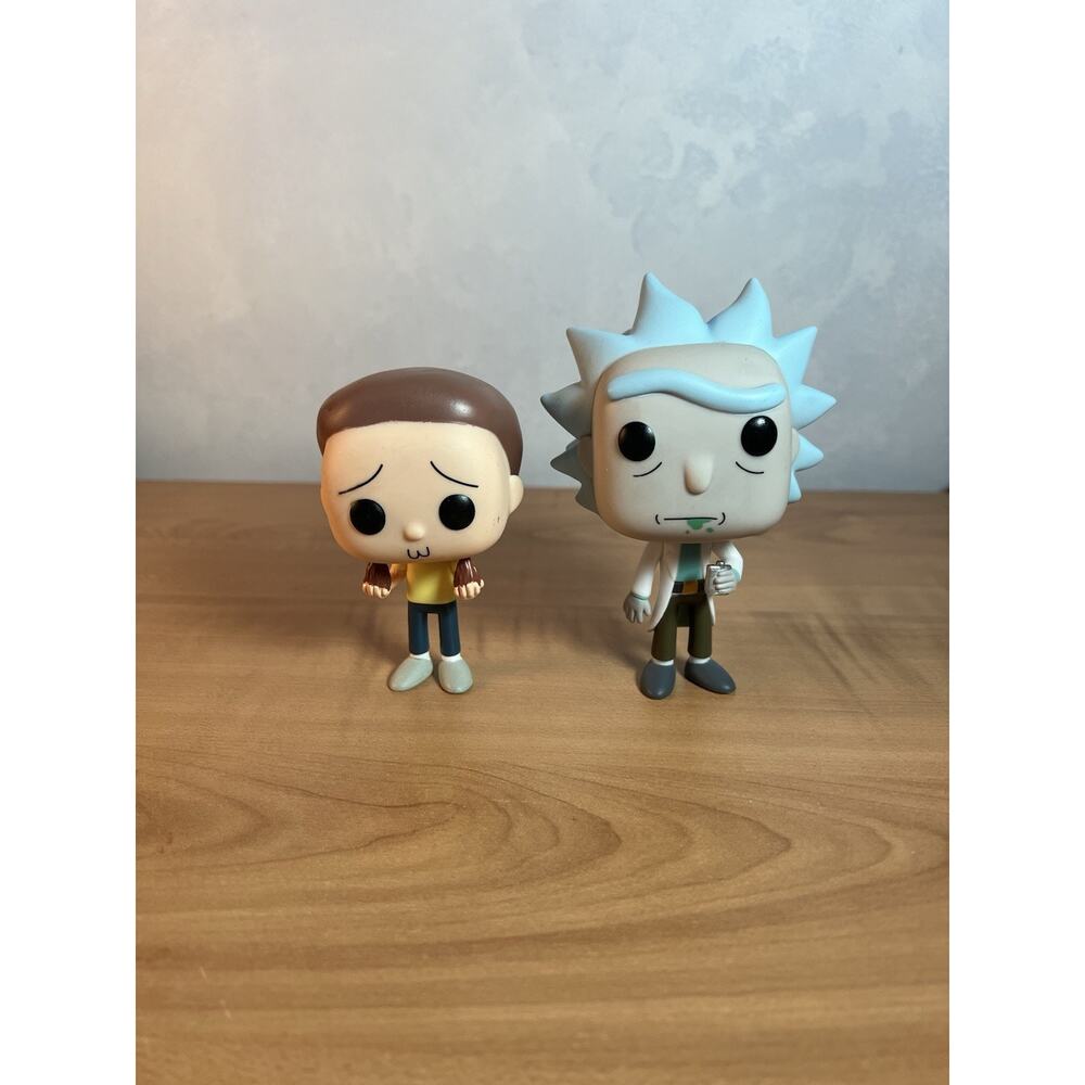 Funko Pops 2 Pc Rick And Morty 112 & 113 Loose OOB